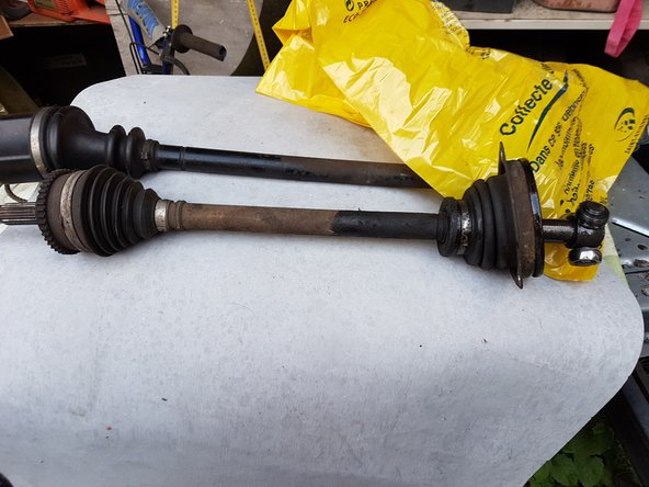 Puis tirer le cardan à vous.