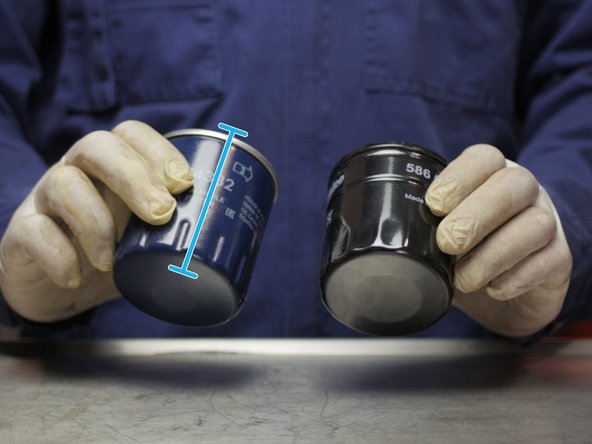 Comparer les dimensions du nouveau filtre avec l'ancien