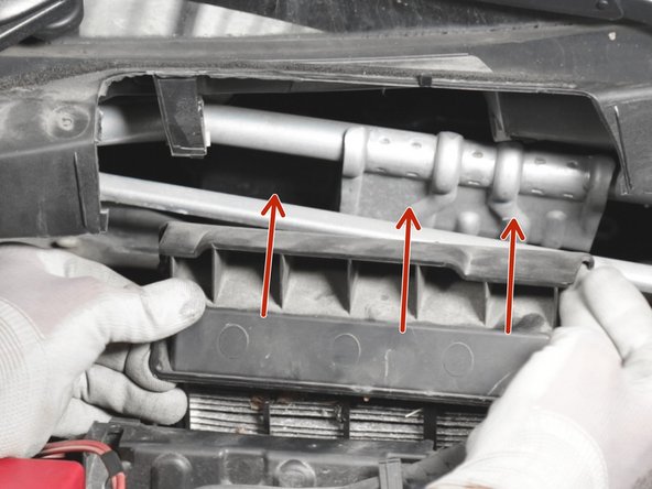 Tirer le boite à air vers le haut