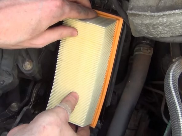 Mettez en place le nouveau filtre