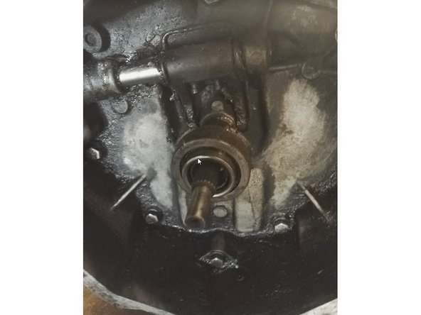 Extraire la butée et nettoyer l'axe