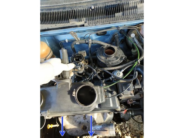 et retirer la coiffe