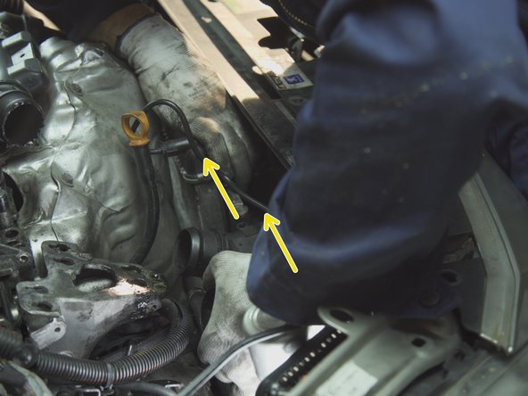 Une fois le boitier retiré, l'accès au radiateur est libéré