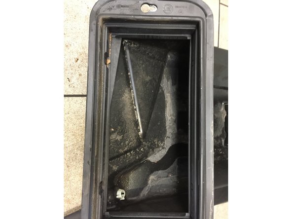 Retirer le filtre habitacle