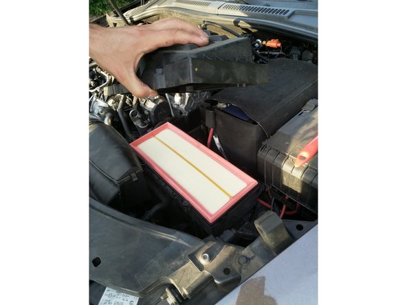 Photo 2: Filtre en place.