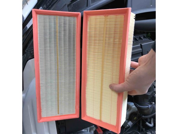 Comparez les deux filtres, ils doivent être de la même dimension