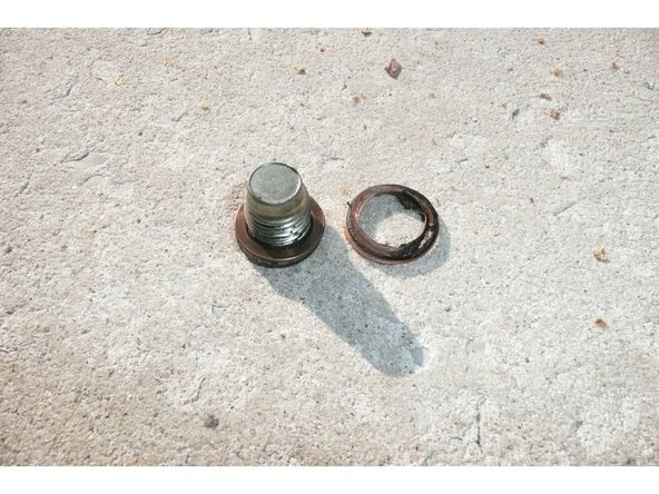 
Replace the cap gasket, taking care to compare its diameter with the old one.
