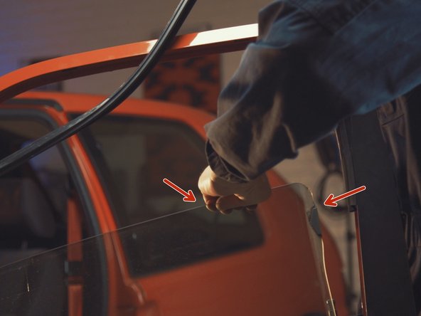 
Hold the glass with one hand or another person, while pulling out the seal the glass will come free
