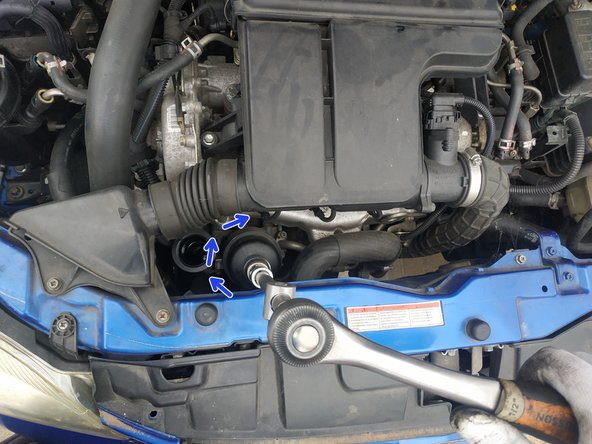 puis la bloquer, clé de 27mm