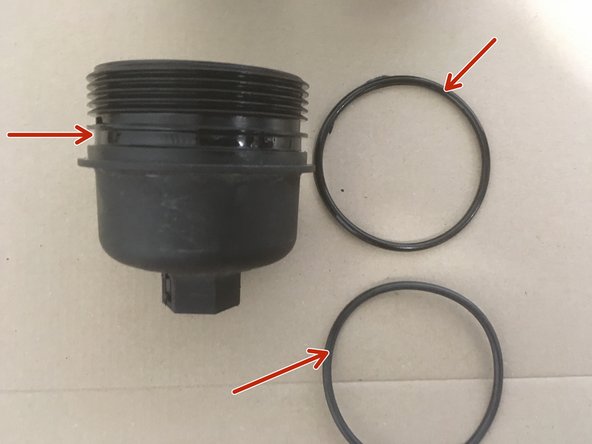 Remplacer le joint du filtre à huile