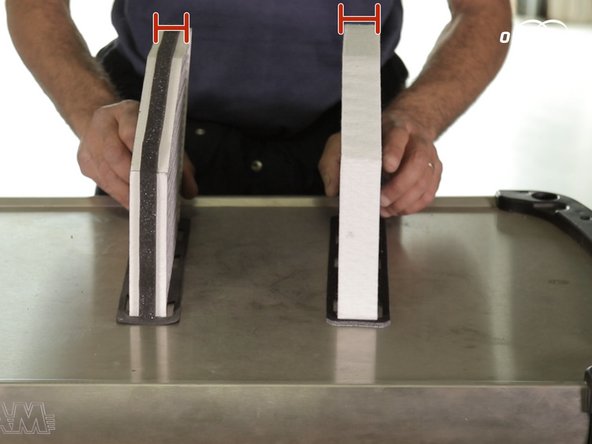 Comparer l'ancien et le nouveau filtre d'habitacle (longueur,largeur)