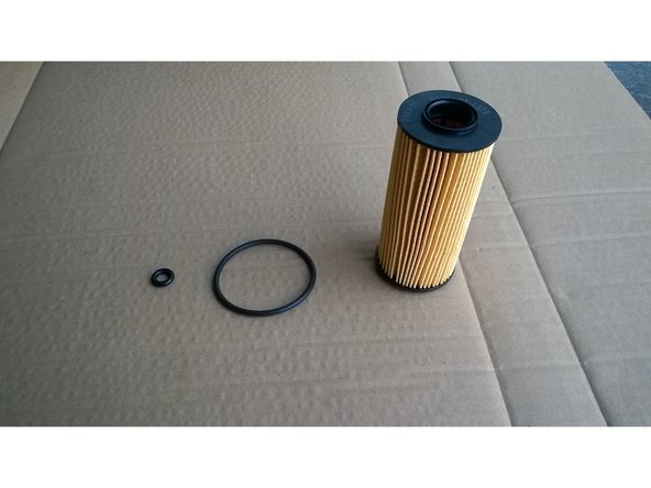 La pose du filtre et des joints toriques s'effectue dans le sens inverse de la dépose.