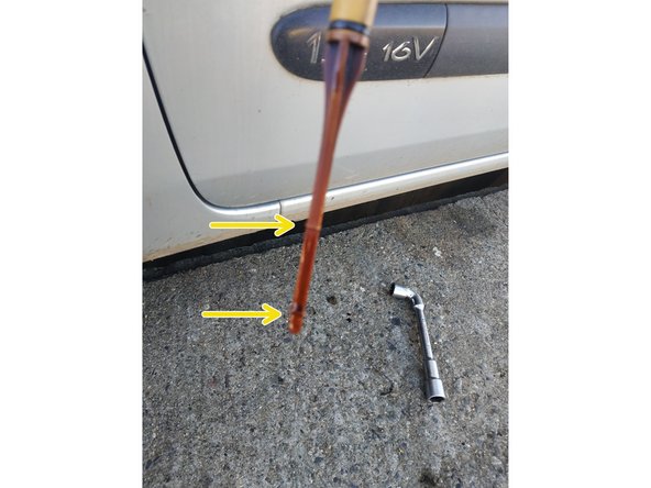 Commencer par verser 4 litres.