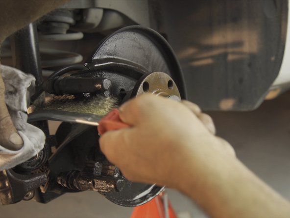 Dépoussiérer la portée du disque et des plaquettes