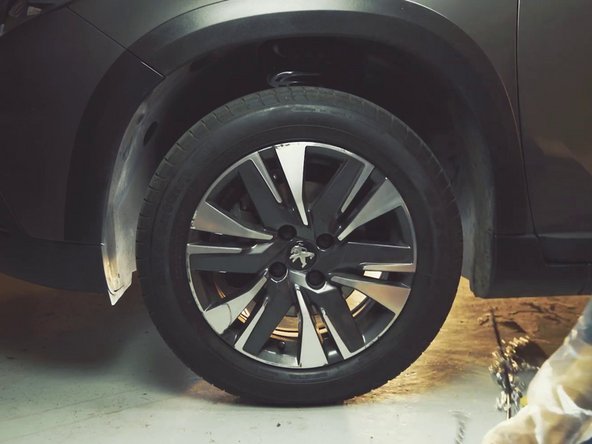 Récupérer la chaîne en contournant la roue