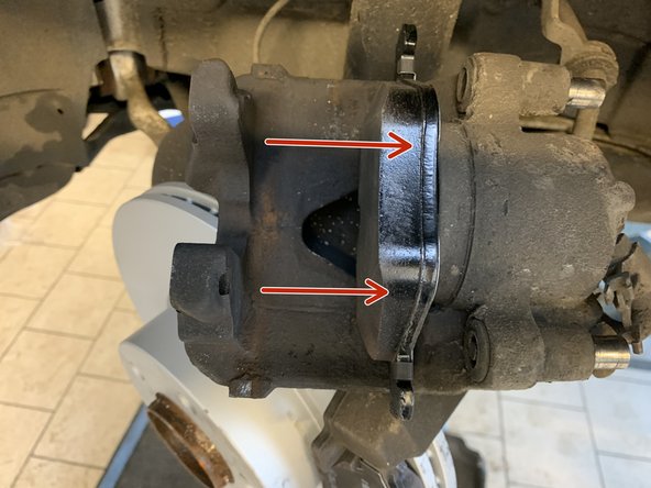 Installer les nouvelles plaquettes