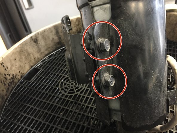 
Unscrew the two 10 screws
