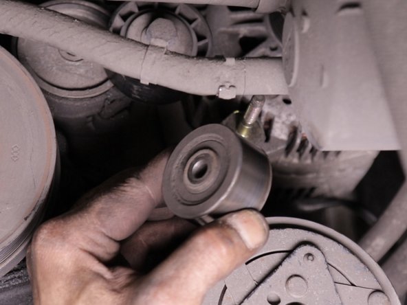 Retirer le galet enrouleur