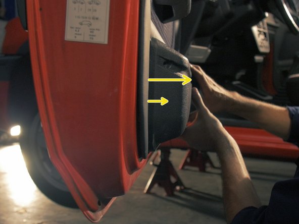 
Once all the screws have been removed, remove the storage compartment
