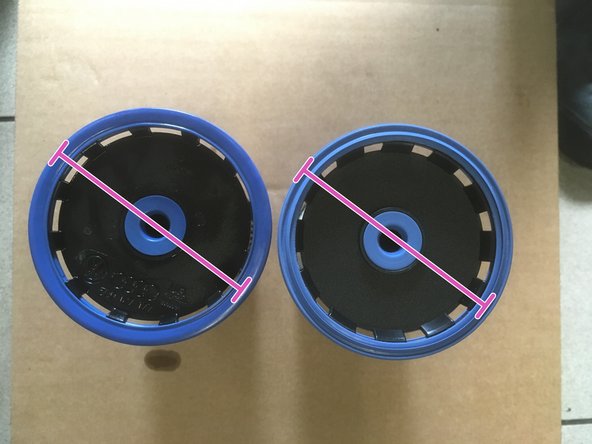 Vérifier que l'ancien et le nouveau filtre à carburant correspondent