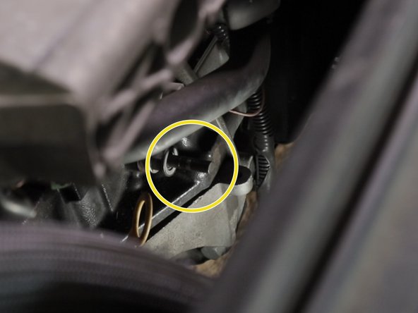 Retirer la pige du vilebrequin