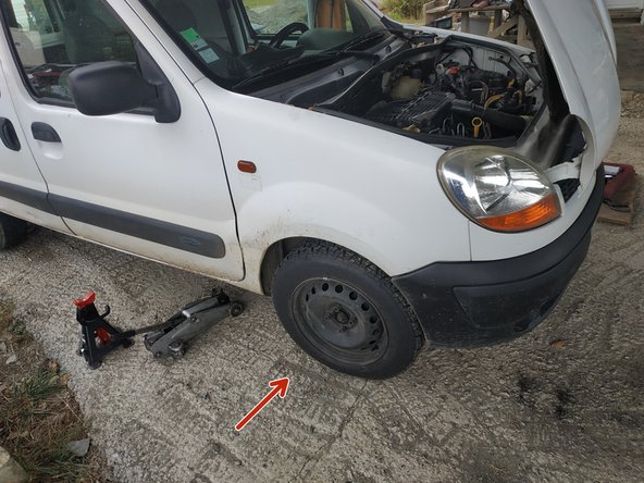 procéder de façon strictement identique pour le côté droit