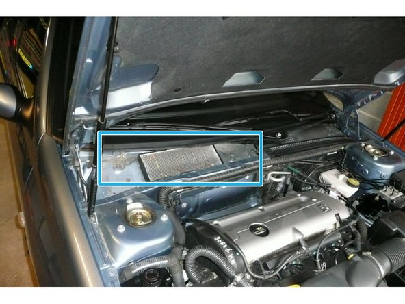 Changer le filtre d'habitacle sur Peugeot 406 1.8 16v