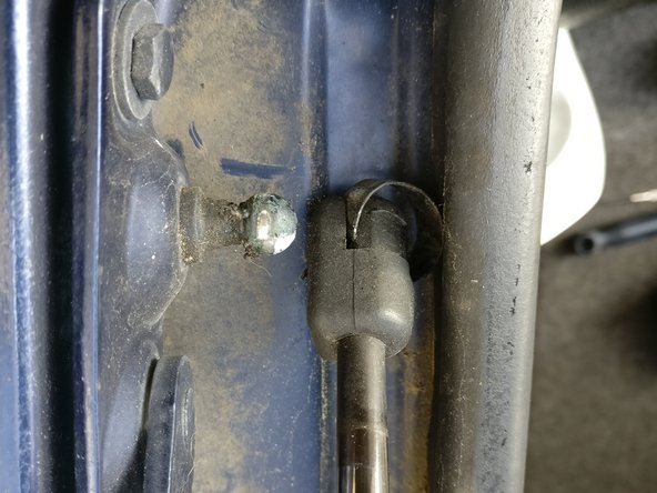 Tirer sur le vérin pour le défaire