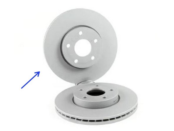 repousser à fond le piston de l'étrier à l'aide du repousse-piston