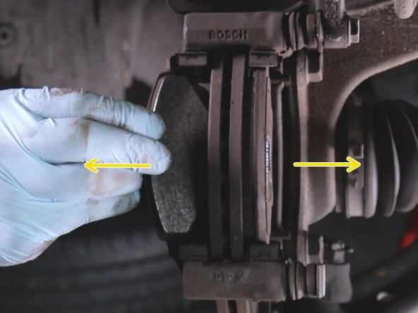 Vous avez maintenant accès aux plaquettes, vous pouvez les retirer