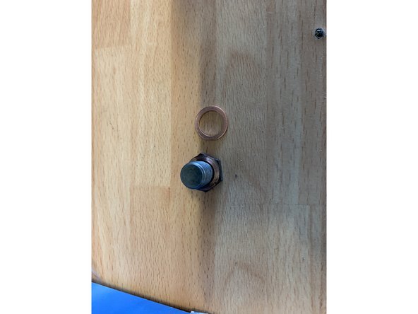 Remplacer le joint cuivre