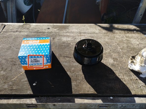 s'assurer que le filtre neuf est le bon