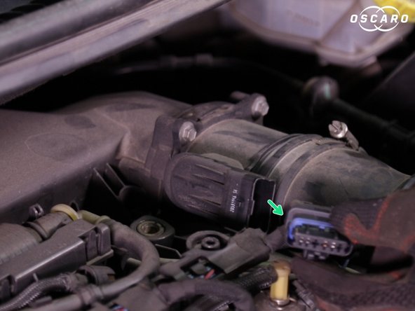 Débrancher la prise du débitmètre