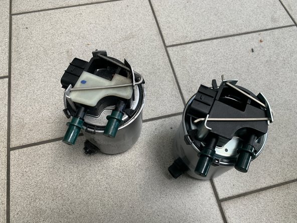 Vérifier la correspondance entre l'ancien et le nouveau filtre à carburant