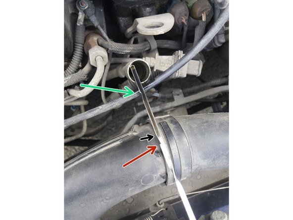 Répéter l'opération jusqu'à obtenir le bon niveau d'huile.