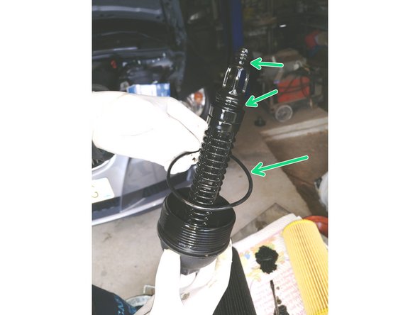 Mettre le nouveau filtre à la place de l'ancien