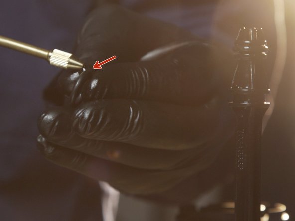 Appliquer de l'huile sur les trois joins