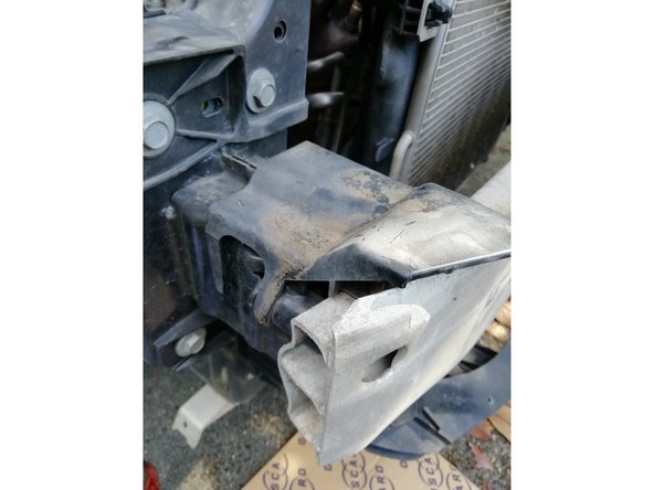 
Replace the plastic protections
