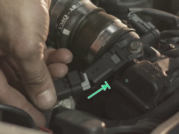 Rebancher le connecteur au capteur