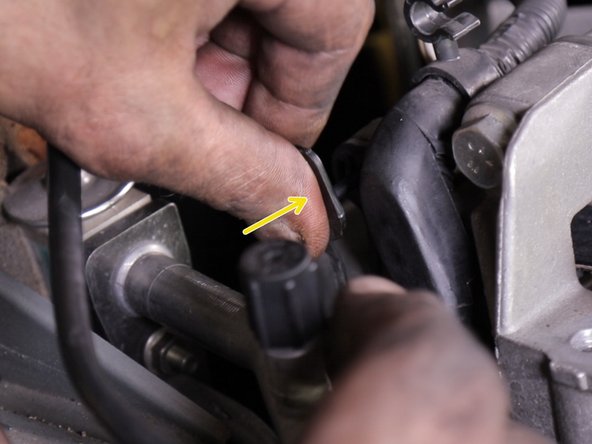 Reposer la goupille du support de la gaine