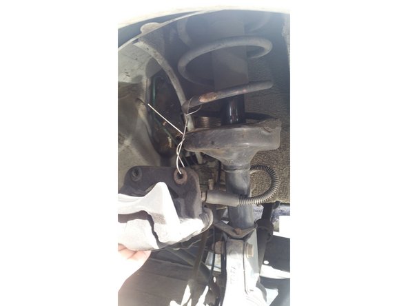 Remettre l'étrier sur le disque