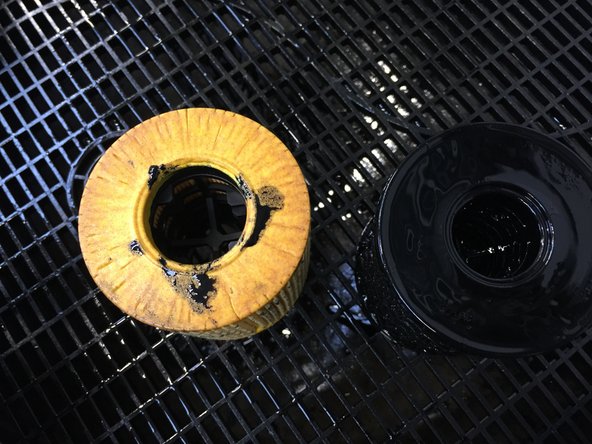 Vérifier la correspondance entre l'ancien et le nouveau filtre à huile