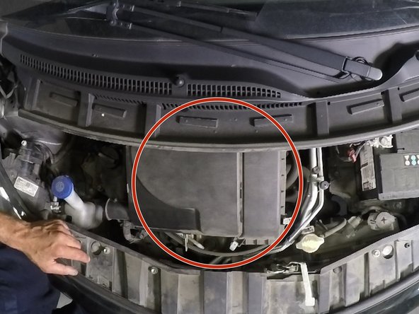 Changer le filtre à air