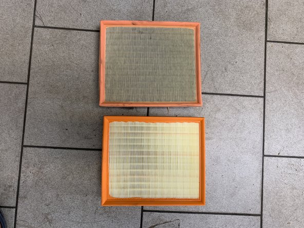 Vérifier la correspondance entre l'ancien et le nouveau filtre à air