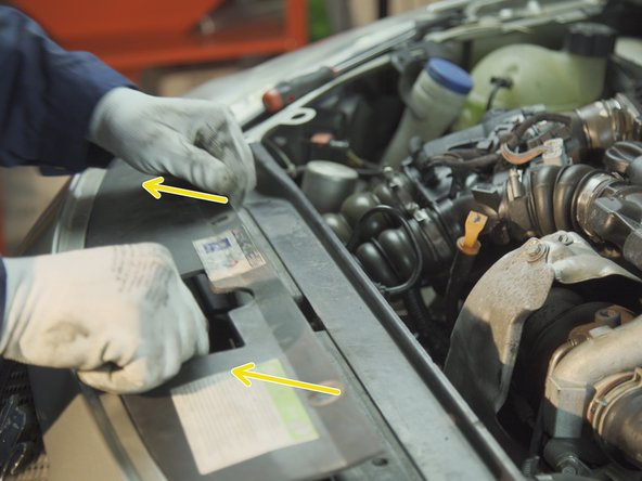 Tirer le pare-choc vers l'avant