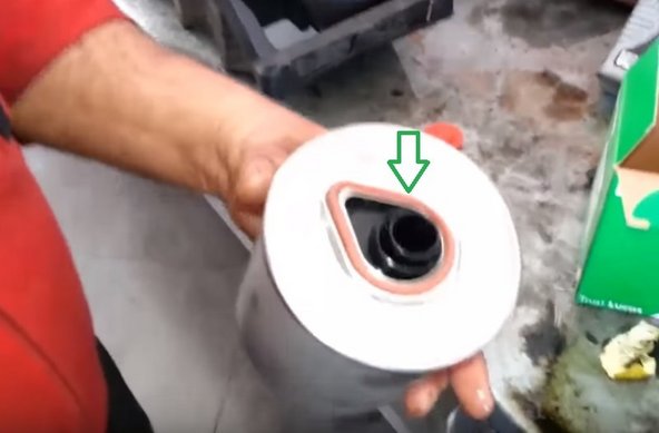 Enlever l'ancien joint