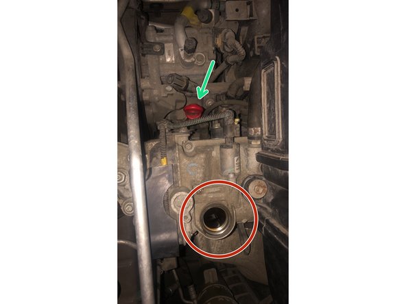 Verser 2.6 litres d'huile