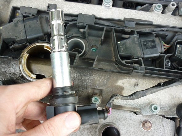 Débranchez la prise afin d'extraire complètement la bobine.