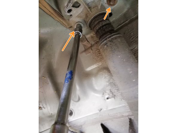 Vous avez déposé l'amortisseur