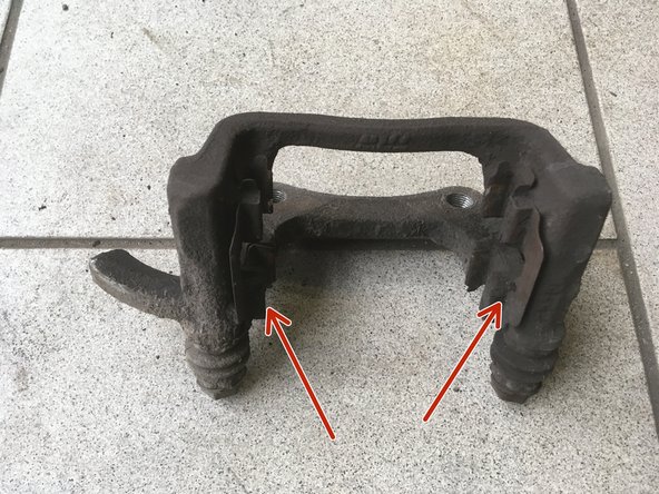 Remplacer les entretoise de la chape